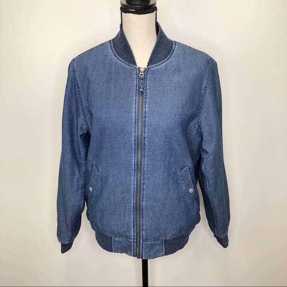 levis denim bomber